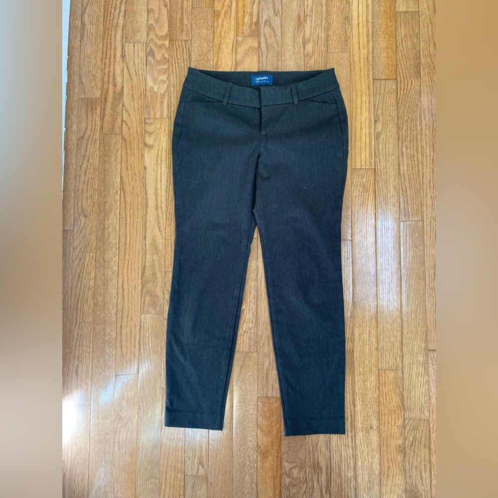 Old navy size 4 petite dark gray pants